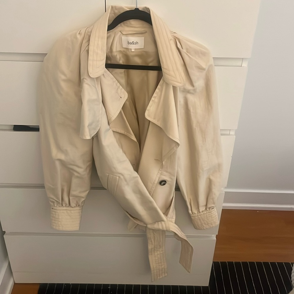 BASH trench-coat